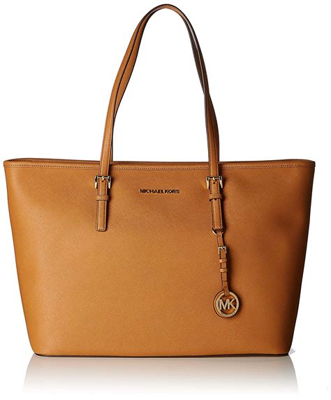 michael michael kors jet set travel medium top zip multifunction tote